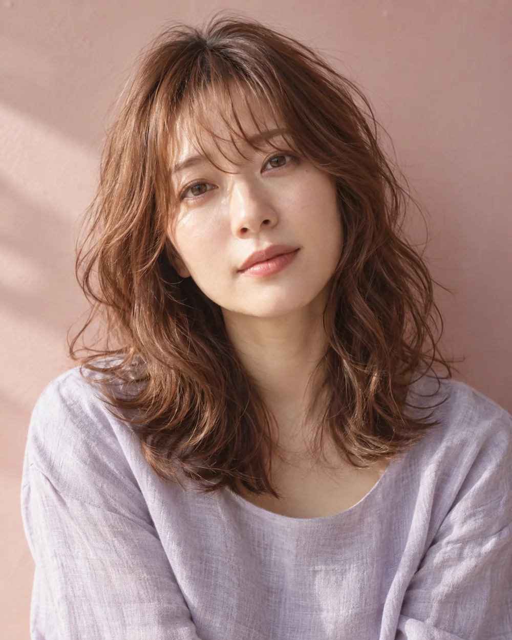 ラフな動きを、楽しんで。 ヘアスタイルの生成イメージ